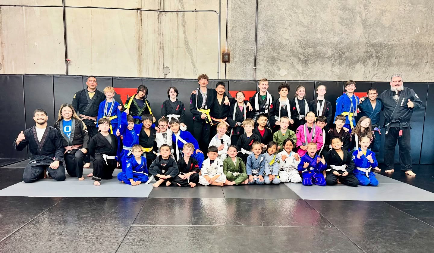 Kids having fun in large classes